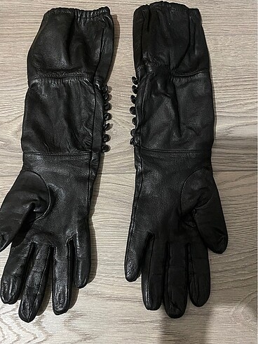 Kadın Orijinal Kuzu Deri Eldiven - Görsel 2