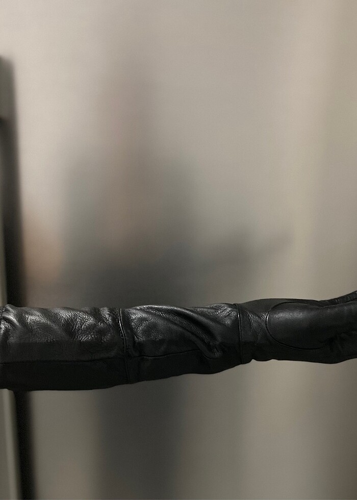 Kadın Orijinal Kuzu Deri Eldiven - Görsel 5