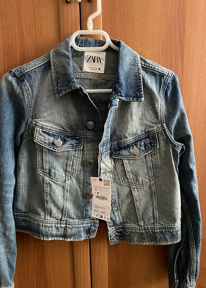 Zara Kadın Denim Ceket - Görsel 3