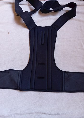 Siyah Fitted sırt desteği - Görsel 2