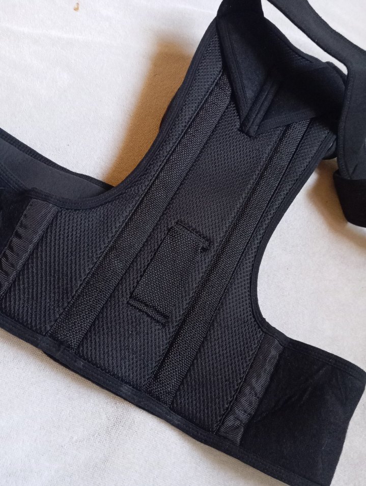 Siyah Fitted sırt desteği - Görsel 3