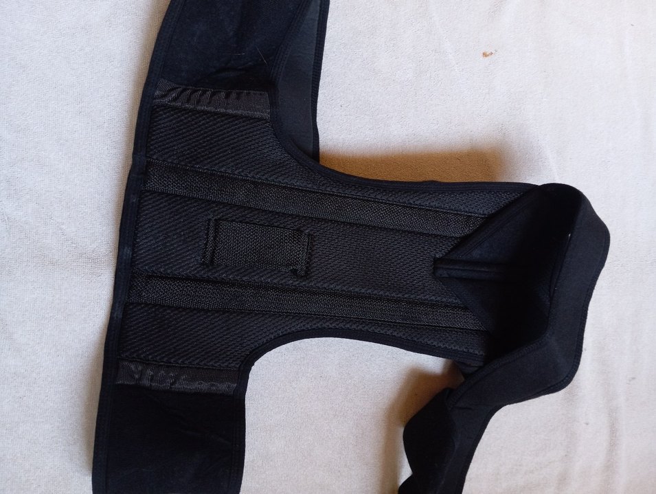 Siyah Fitted sırt desteği - Görsel 4