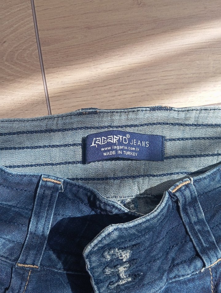 bayan kot pantolon - Görsel 2