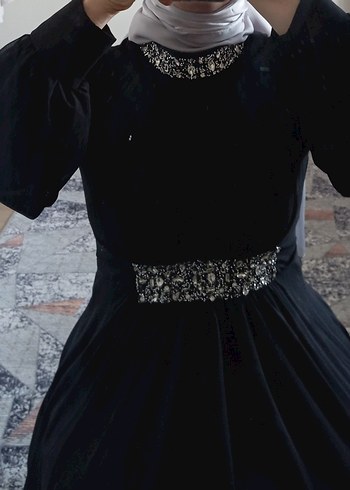 tesettür Kadın Elbise abiye - Görsel 2