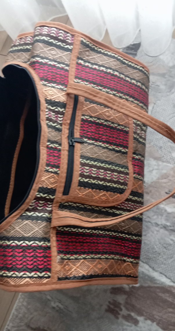 Etnik Desenli Çok Renkli Bebek Çantası - Görsel 4