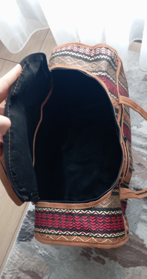 Etnik Desenli Çok Renkli Bebek Çantası - Görsel 3