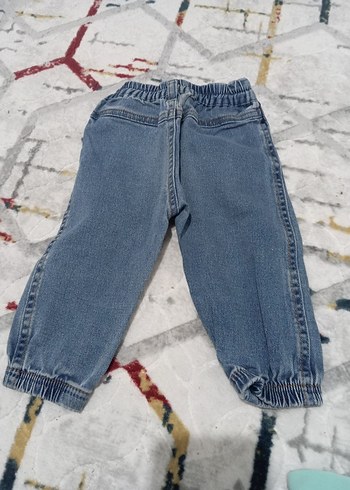 HelloBaby Erkek Çocuk Gri Mavi Loose Fit Denim Pantolon