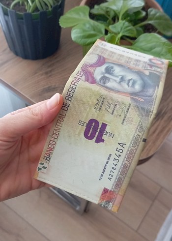 Beden Renk Renkli Peru Temalı Cüzdan