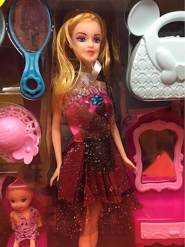 Barbie Anlily Makyaj Masalı Bebek