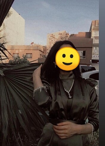 Diğer Kalın saten abiye elbise