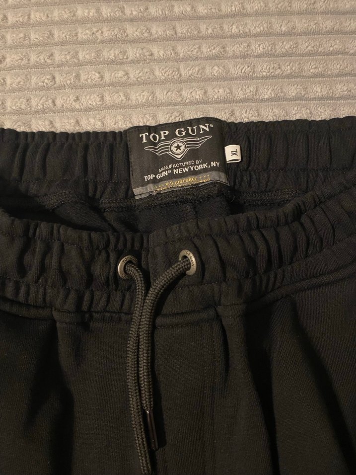 Siyah Bel Kemerli Erkek Outdoor Eşofman - Görsel 5