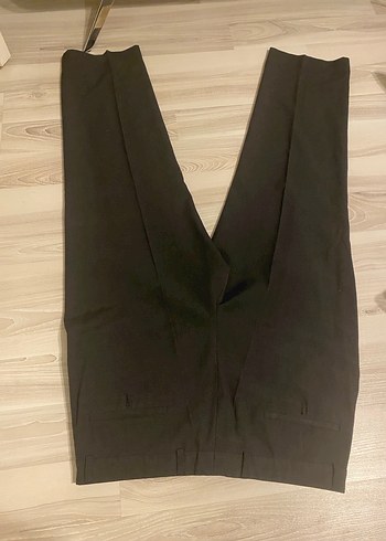 Siyah Regular Fit Ofis Pantolonu - Görsel 4
