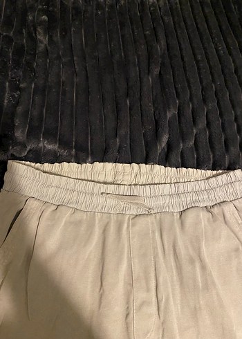 Bej Rahat Kesim erke Kumaş Pantolon - Görsel 4