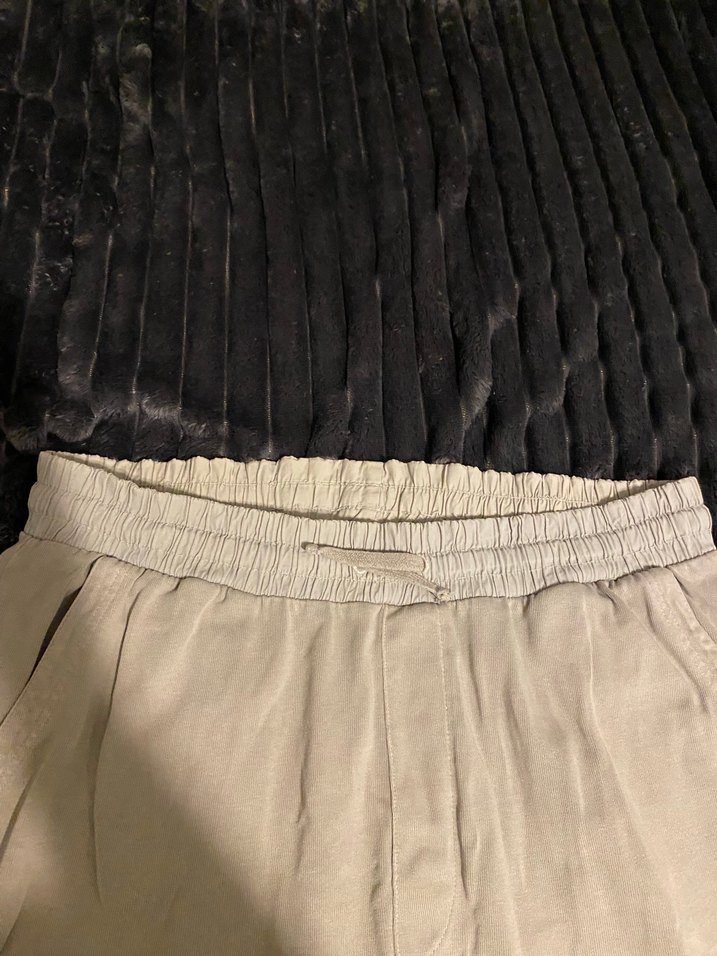 Bej Rahat Kesim erke Kumaş Pantolon - Görsel 4