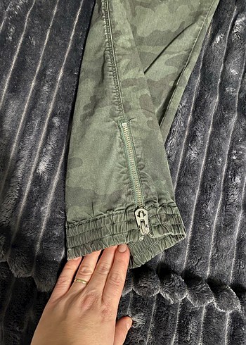 Kahverengi Kamuflaj Desenli  Kot Pantolon - Görsel 2