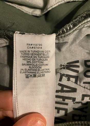 Kahverengi Kamuflaj Desenli  Kot Pantolon - Görsel 7