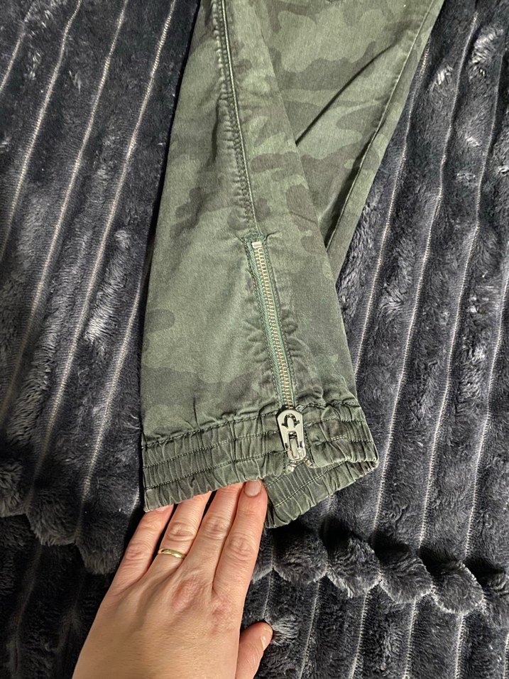 Kahverengi Kamuflaj Desenli  Kot Pantolon - Görsel 2