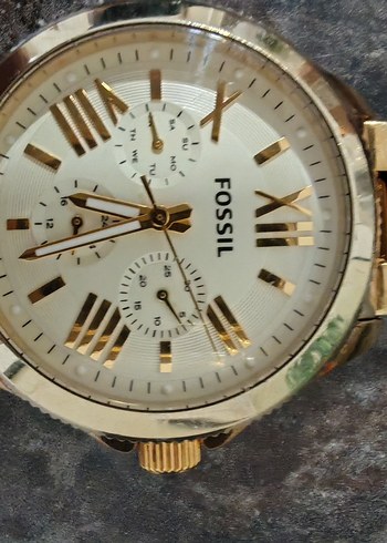 Beden altın Renk Fossil Altın Renk Kadın Kol Saati