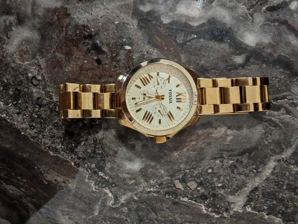 Fossil Altın Renk Kadın Kol Saati - Görsel 2