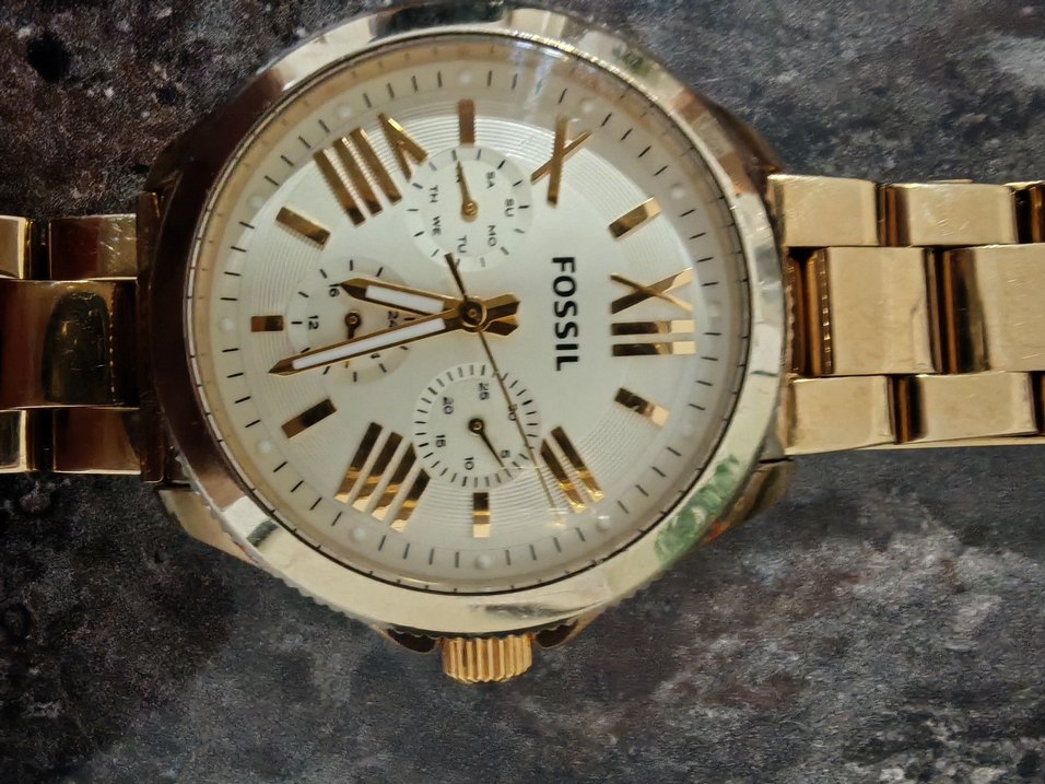 Fossil Altın Renk Kadın Kol Saati - Görsel 4