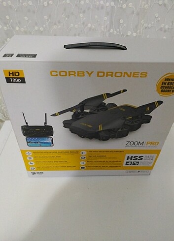 Corby Drone 720 p kamera video 