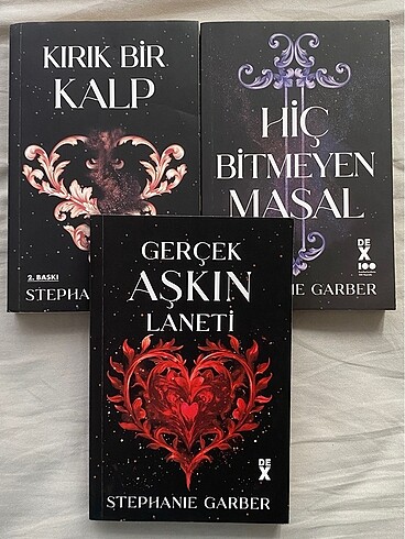 Kırık bir kalp serisi üç kitap