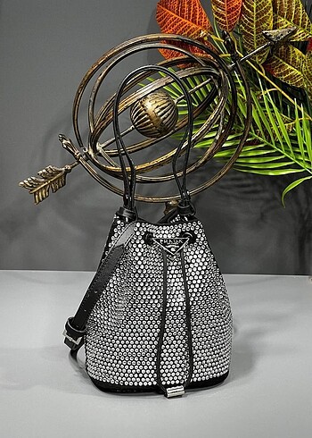 Prada mini bag with crystals