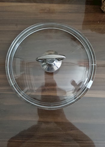 Bej Tencere Cam Kapak 20cm