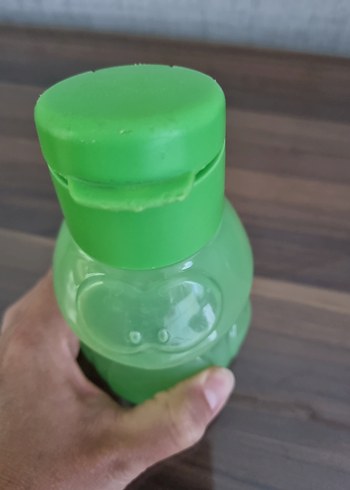 Tupperware 310 ml kurbağa figürlü şişe - Görsel 2