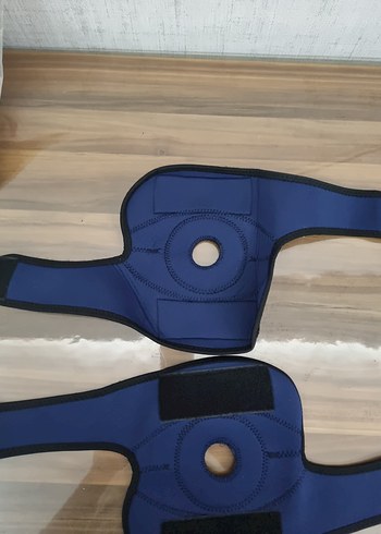 Mavi Biker Dizlikler Velcro Bantlı - Görsel 4