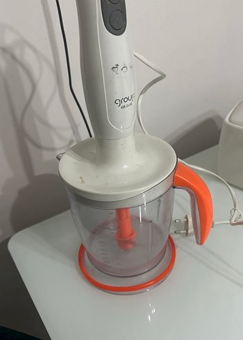 Arnica Turuncu Saplı Blender ve Doğrayıcı