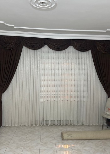 Klasik Beyaz Düz Tül Perde - Görsel 5