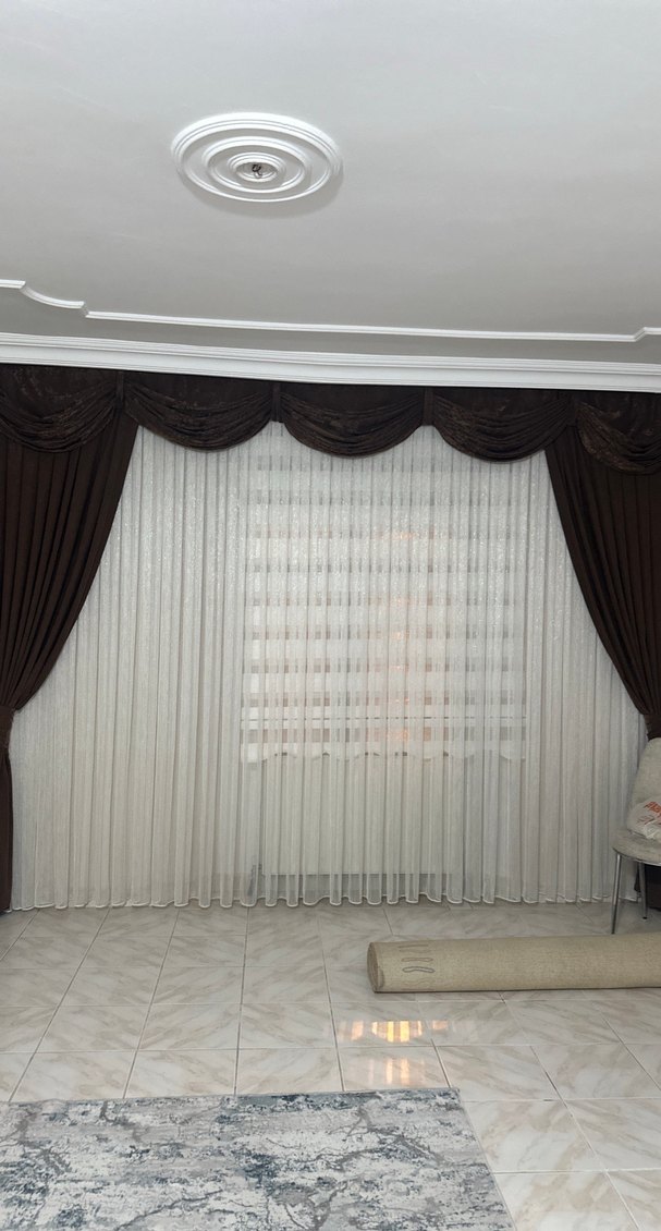 Klasik Beyaz Düz Tül Perde - Görsel 5