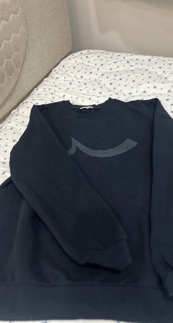 Siyah Baskılı Hamile Tişörtü, Kısa Kollu - Görsel 5