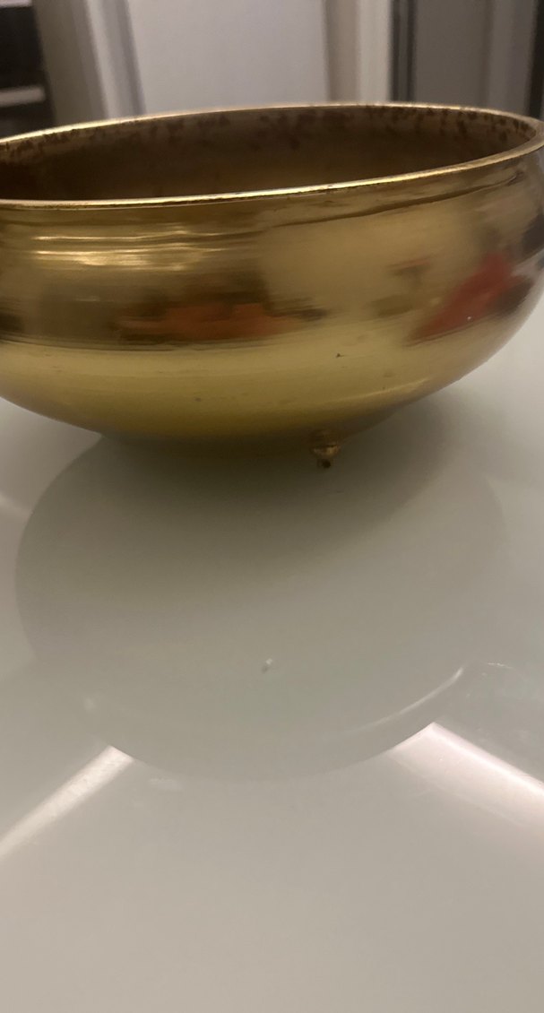 Parlak Altın Renkli Geleneksel Kase - Görsel 2