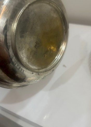 Parlak Bej Düz Tabak - Görsel 3