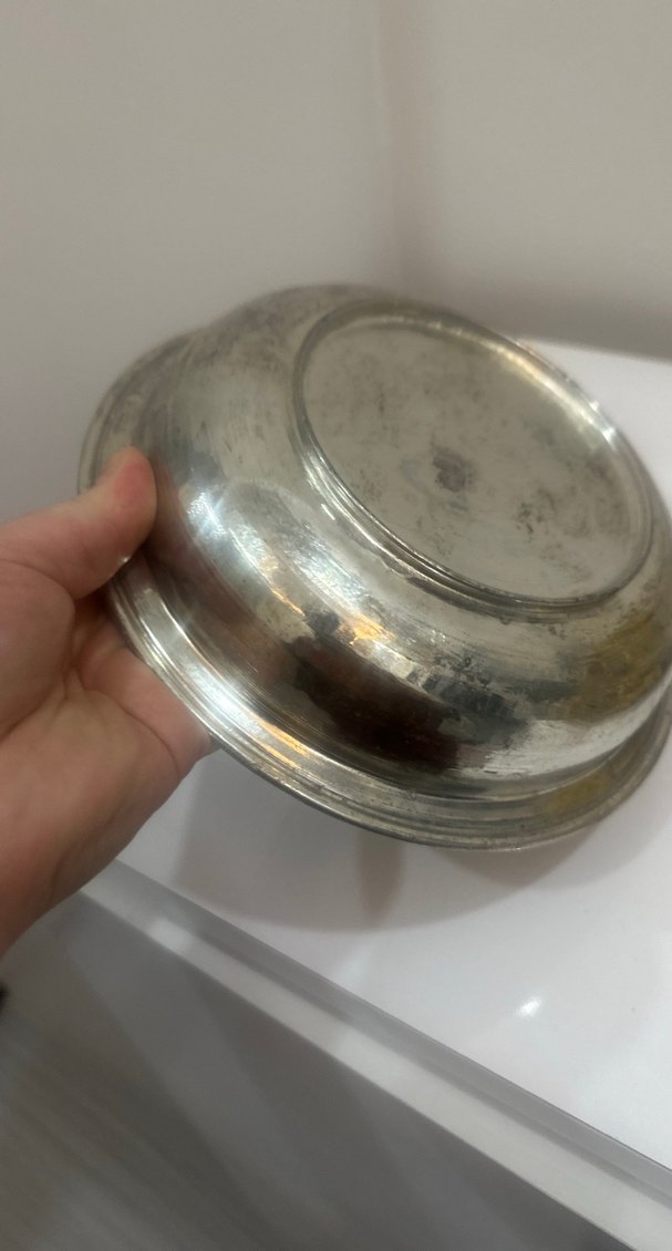 Parlak Bej Düz Tabak - Görsel 4