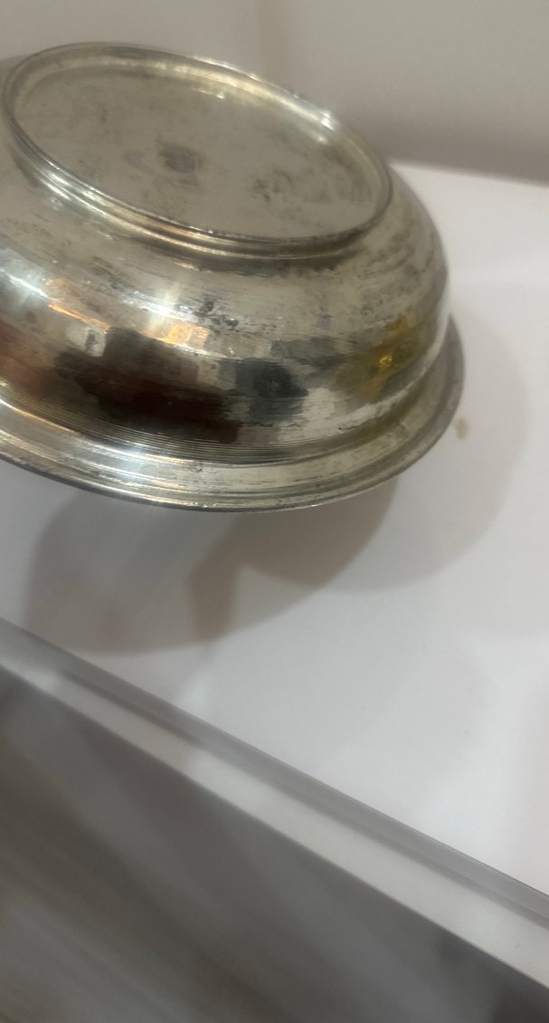 Parlak Bej Düz Tabak - Görsel 5