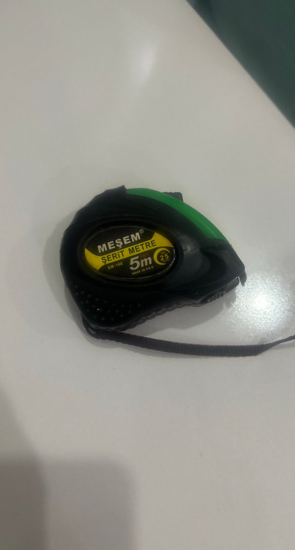 5 Metre Renkli Şerit Metre - Görsel 2