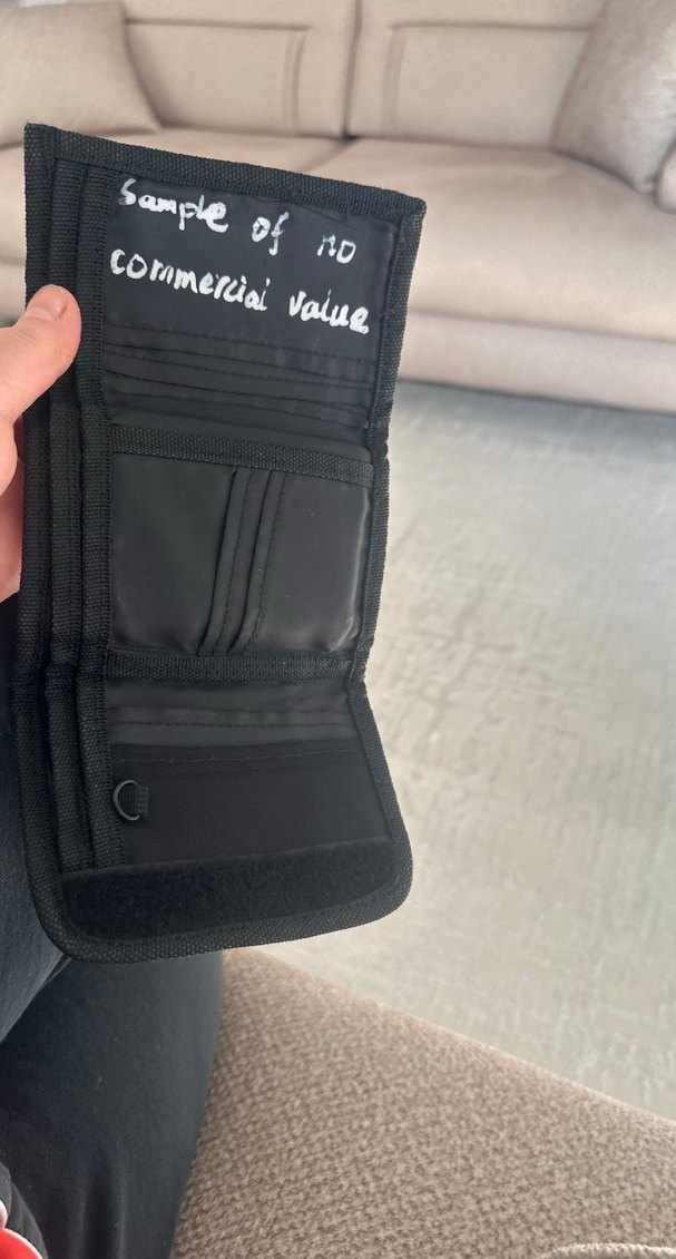 Siyah Velcro Cırtlı Çocuk Cüzdanı - Görsel 2