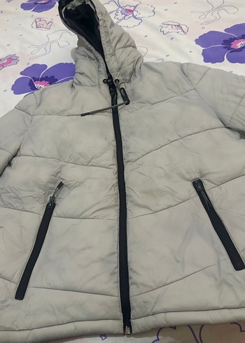 Gri Erkek Street Wear Mont - Görsel 3