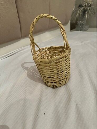 Diğer Hasır mini sepet