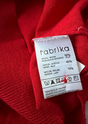 Fabrika Kırmızı Kadın Hırka - Görsel 5
