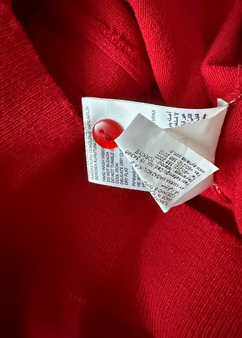 Fabrika Kırmızı Kadın Hırka - Görsel 4