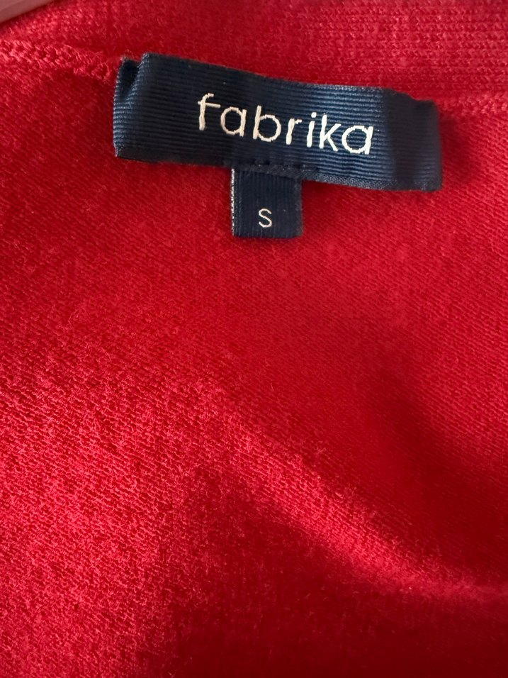 Fabrika Kırmızı Kadın Hırka - Görsel 3