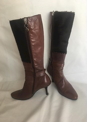 Kahverengi Kürklü çizme - Görsel 3