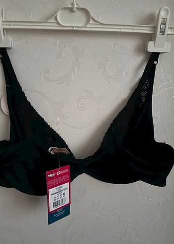 Siyah Penti  Dantel Detaylı Sütyen 80C - Görsel 2