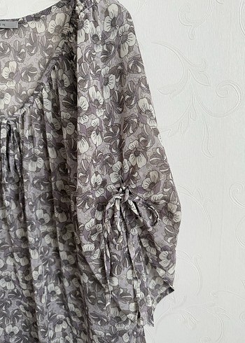 Tüzün Şifon Bluz - Görsel 2