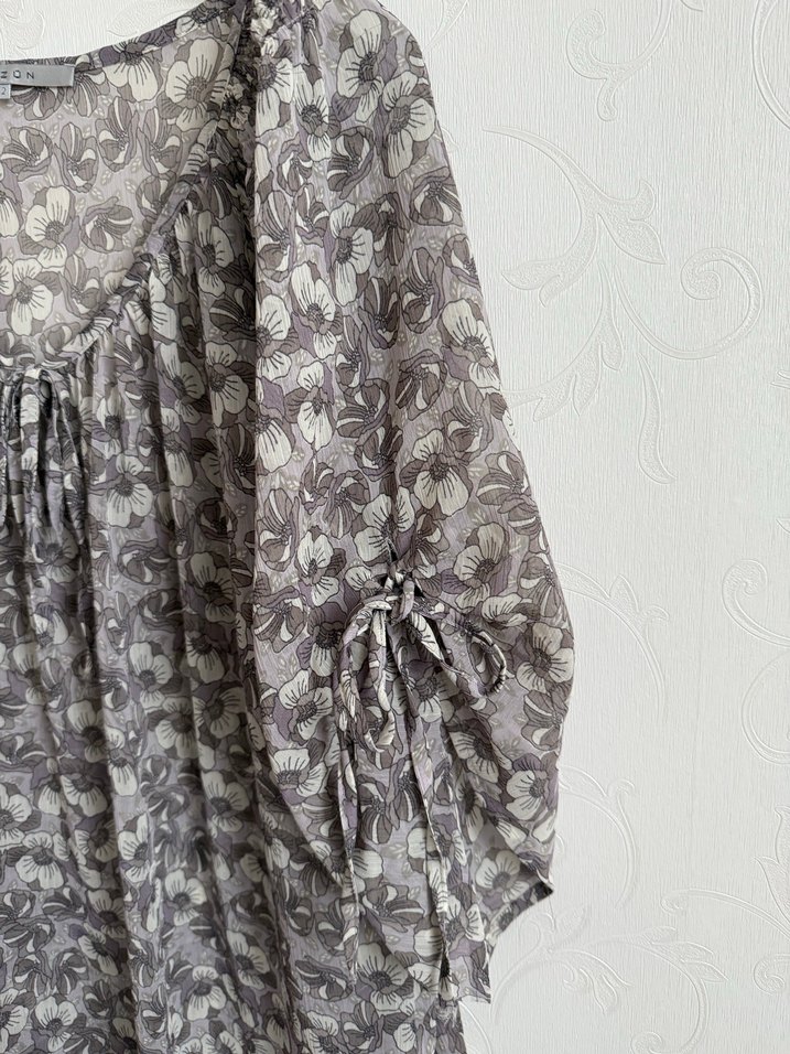 Tüzün Şifon Bluz - Görsel 2