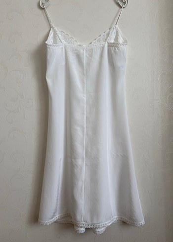 Dantelli İpek Gecelik - Görsel 2